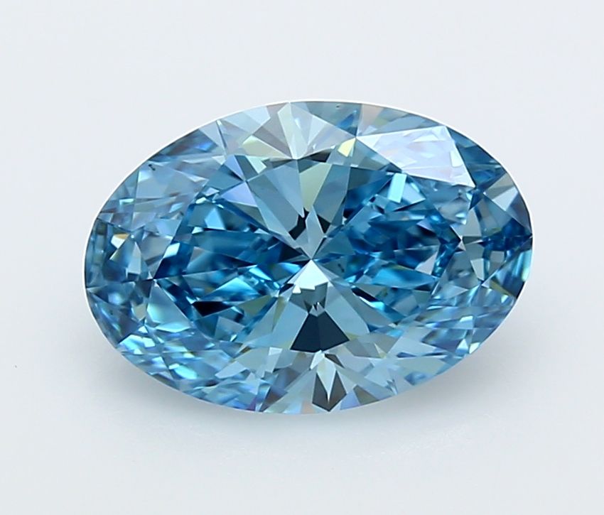 3.01 ct. oval Lab Grown Diamond front image