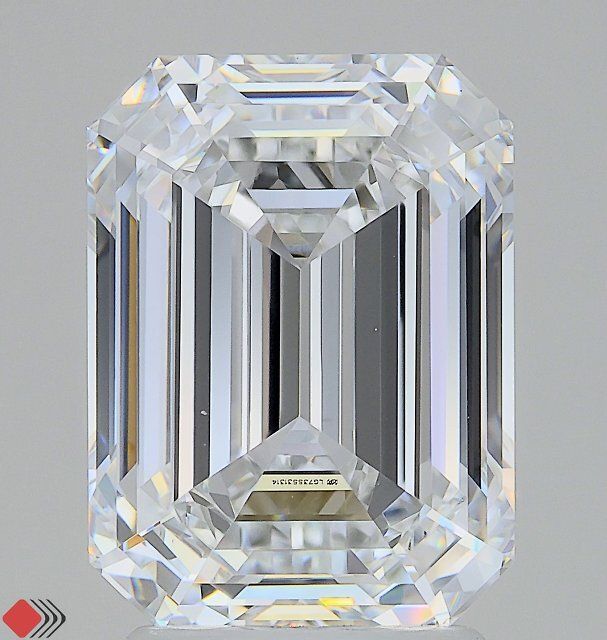 4.04 ct. emerald Lab Grown Diamond front image