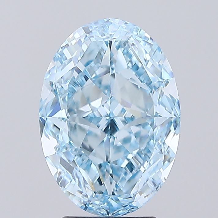 5.01 ct. oval Lab Grown Diamond front image