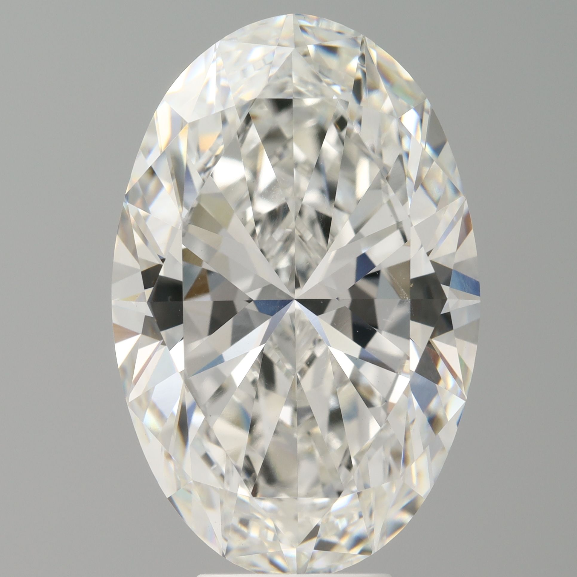 8.05 ct. oval Lab Grown Diamond front image