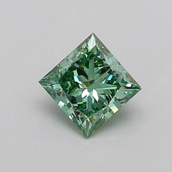 0.4 CT Fancy Vivid Green PRINCESS