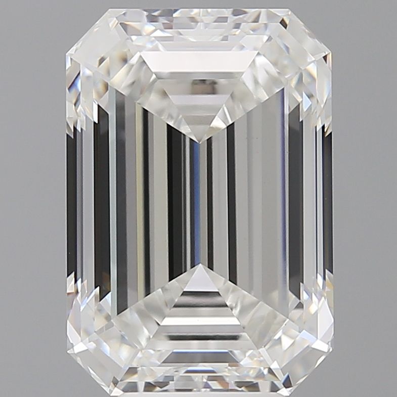 6.59 ct. emerald Lab Grown Diamond front image