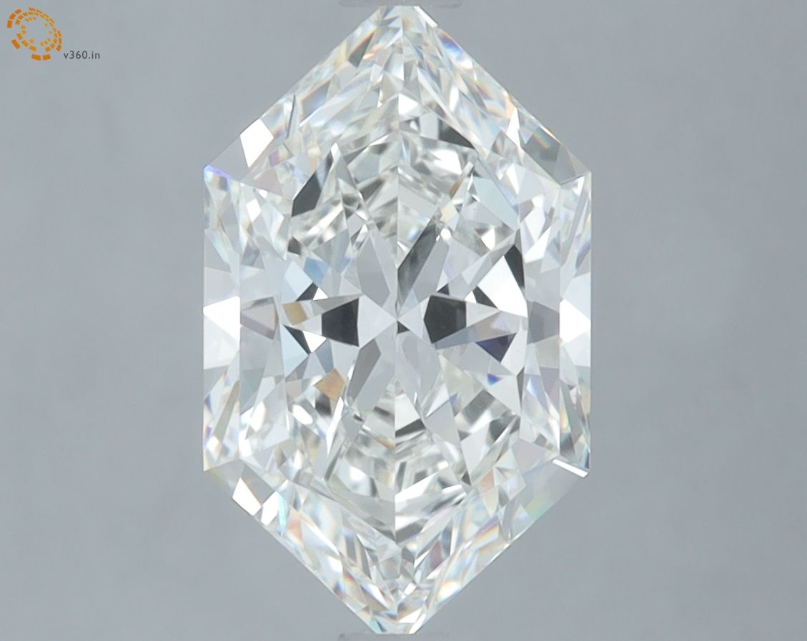3.07 ct lab-grown Hexagonal Diamond