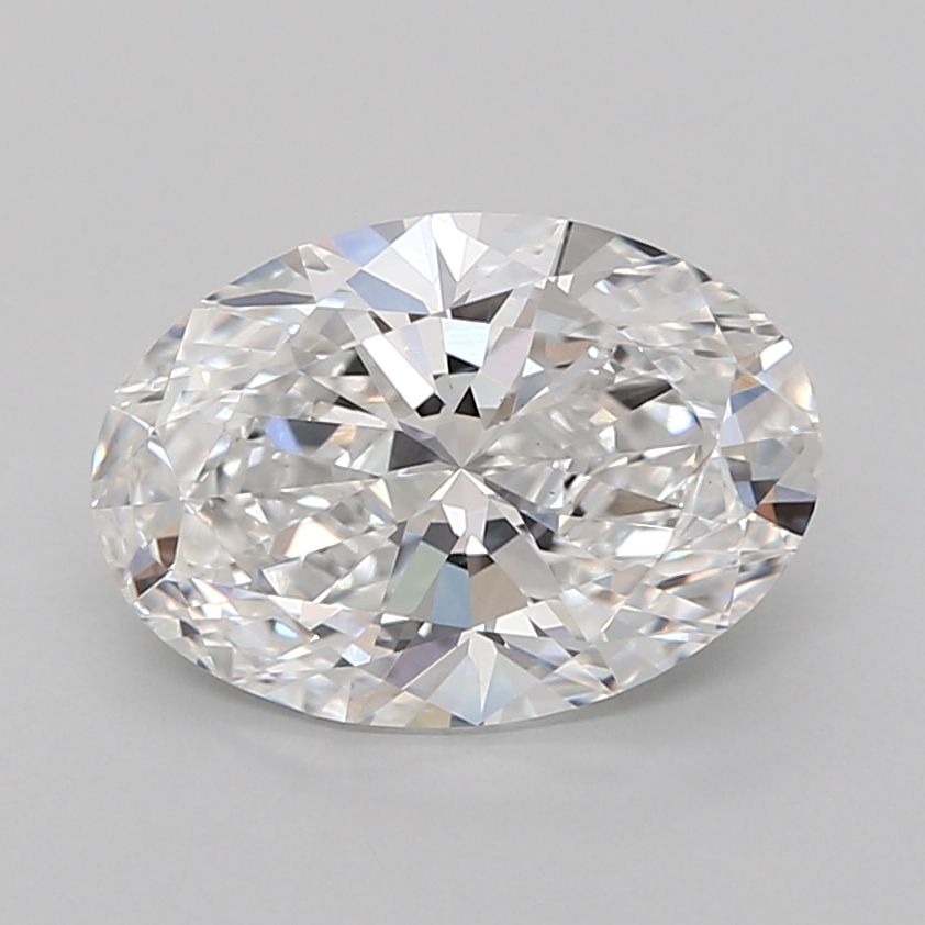 3.03 ct. oval Lab Grown Diamond front image