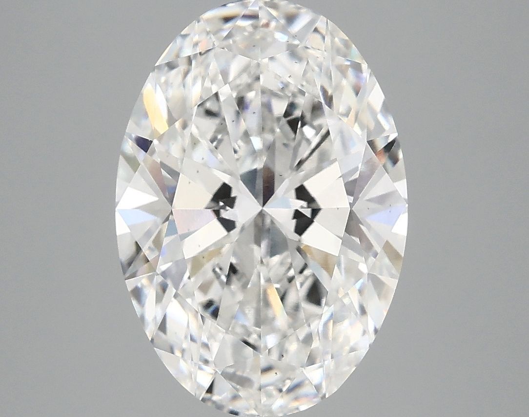 4.08 ct. oval Lab Grown Diamond front image