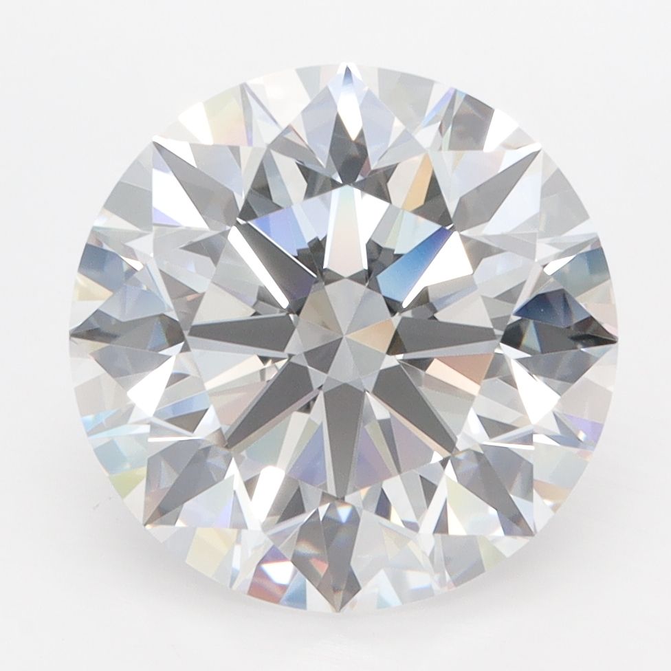 5.06 ct. round Lab Grown Diamond front image