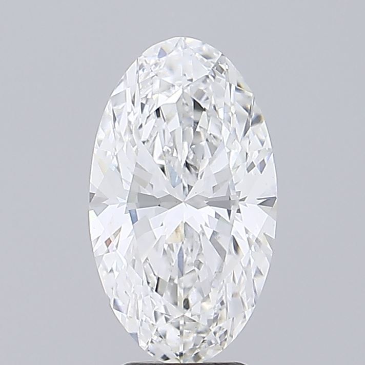 3.02 ct. oval Lab Grown Diamond front image