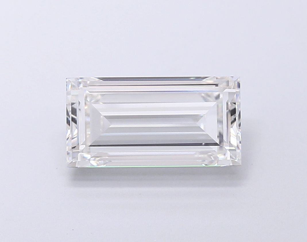 3.17 ct lab-grown Baguette Diamond