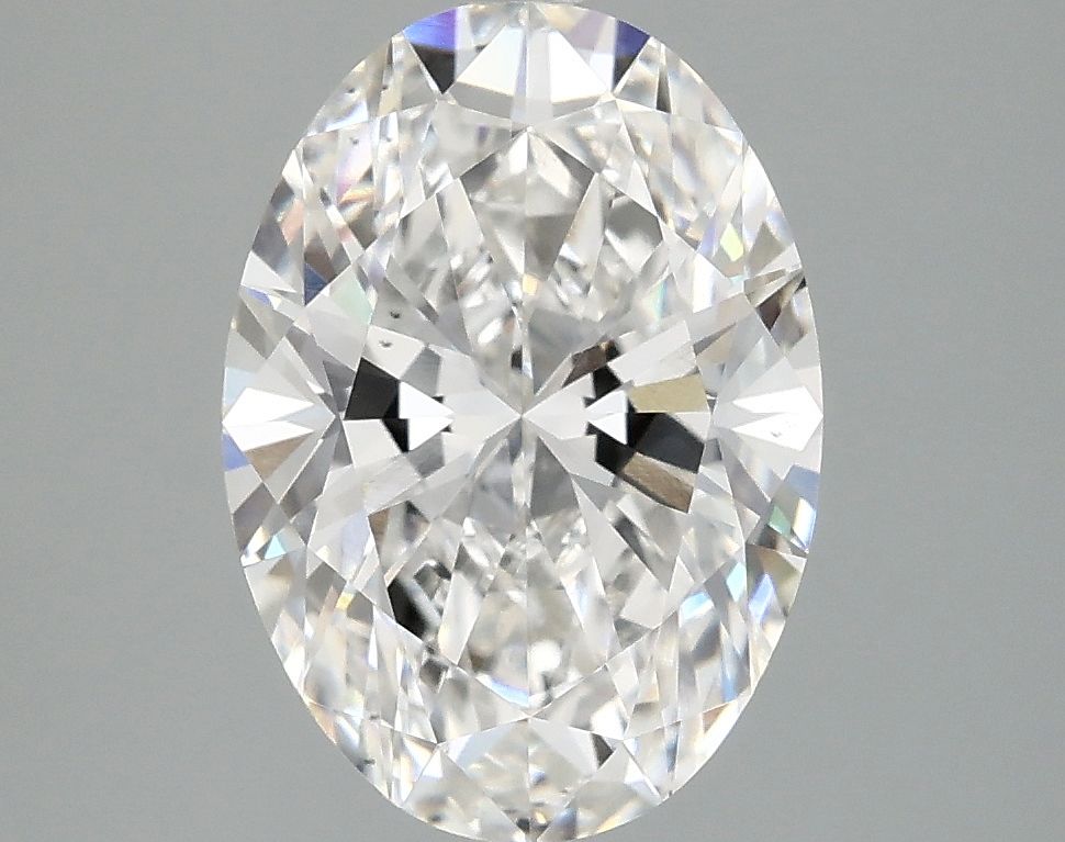 3.02 ct. oval Lab Grown Diamond front image