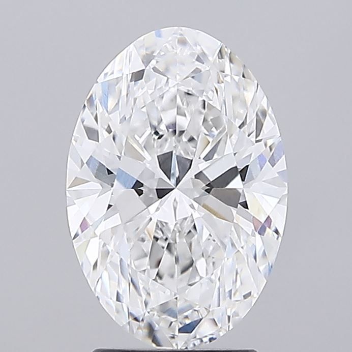 3.02 ct. oval Lab Grown Diamond front image