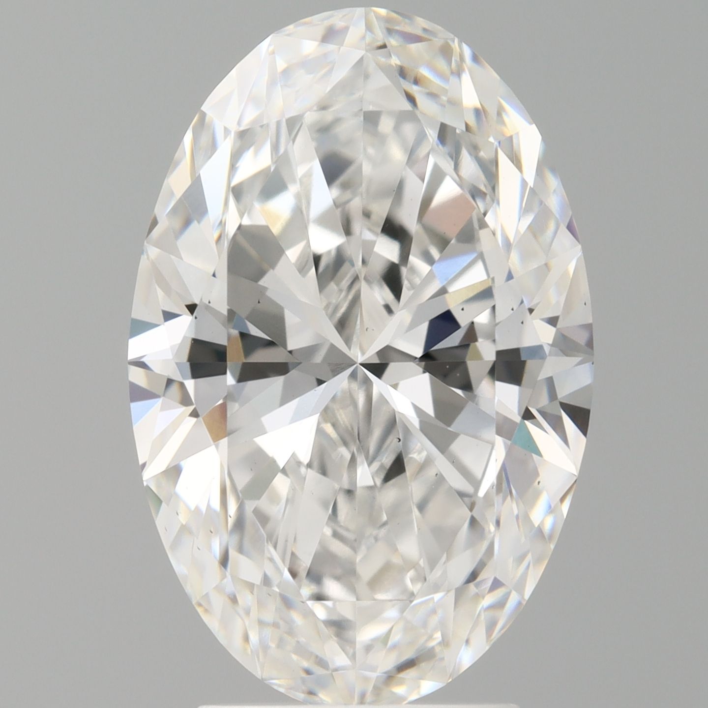 3.58 ct. oval Lab Grown Diamond front image