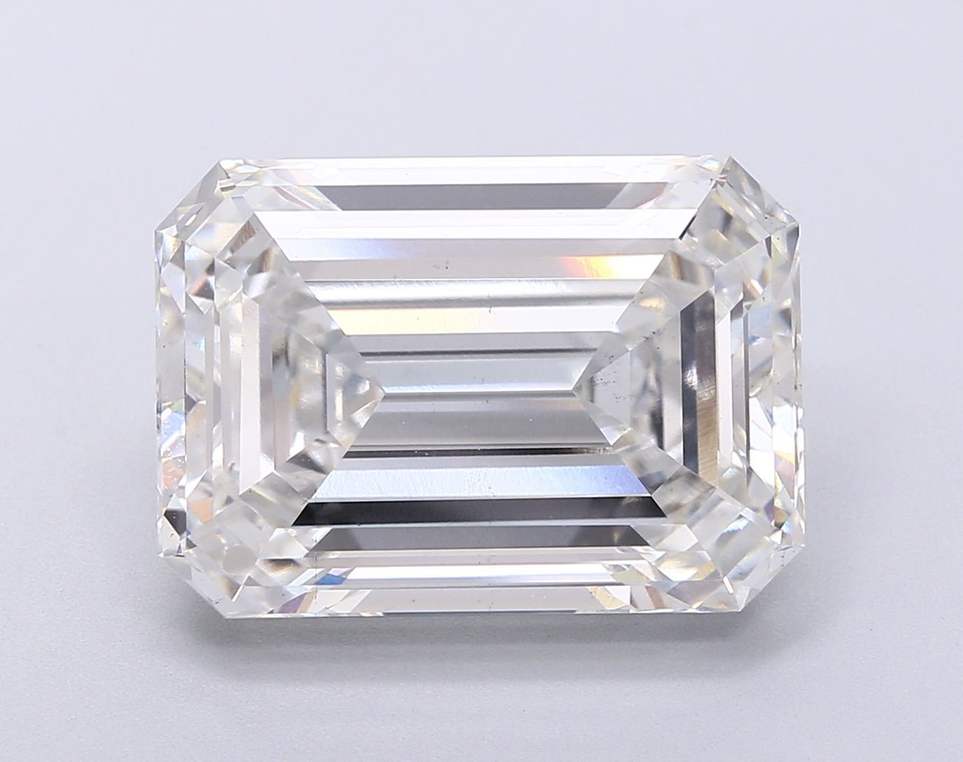 12.04 ct. emerald Lab Grown Diamond front image