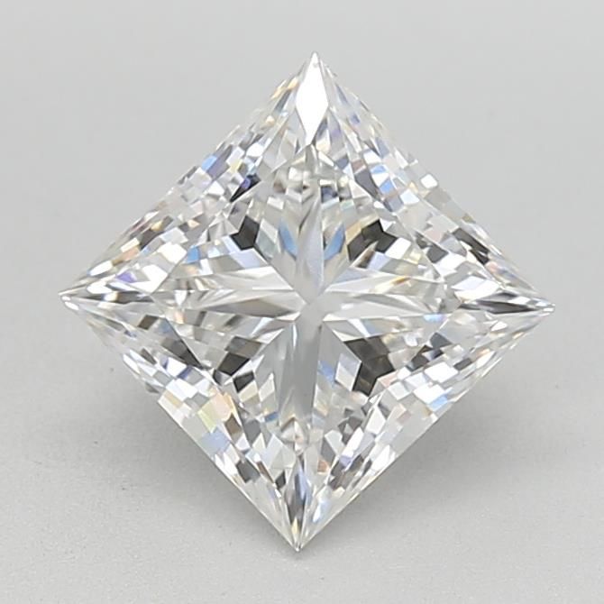 2.12 ct. princess Lab Grown Diamond front image