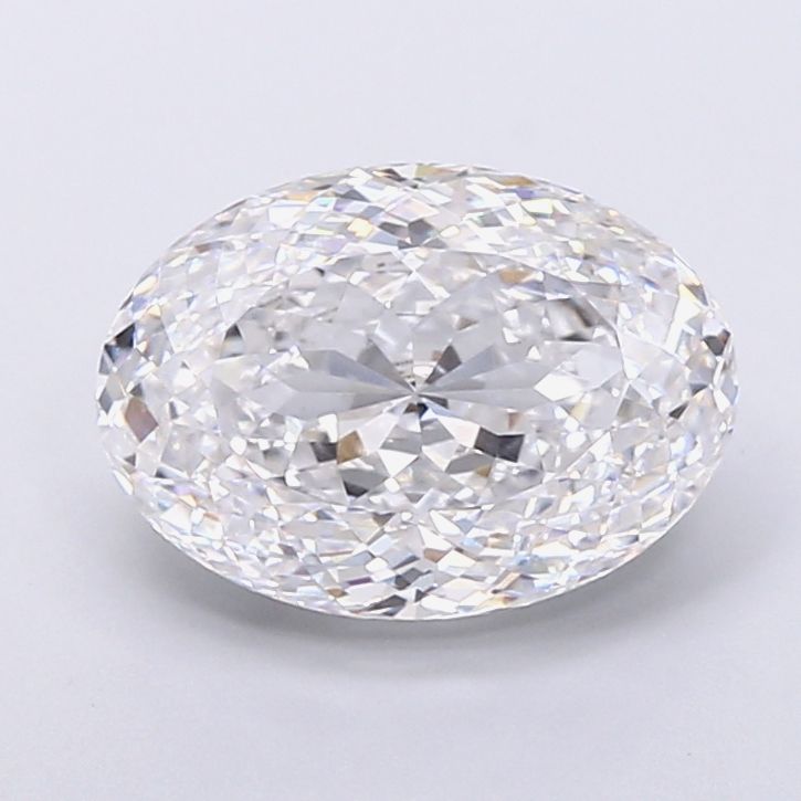 4.10 ct. oval Lab Grown Diamond front image