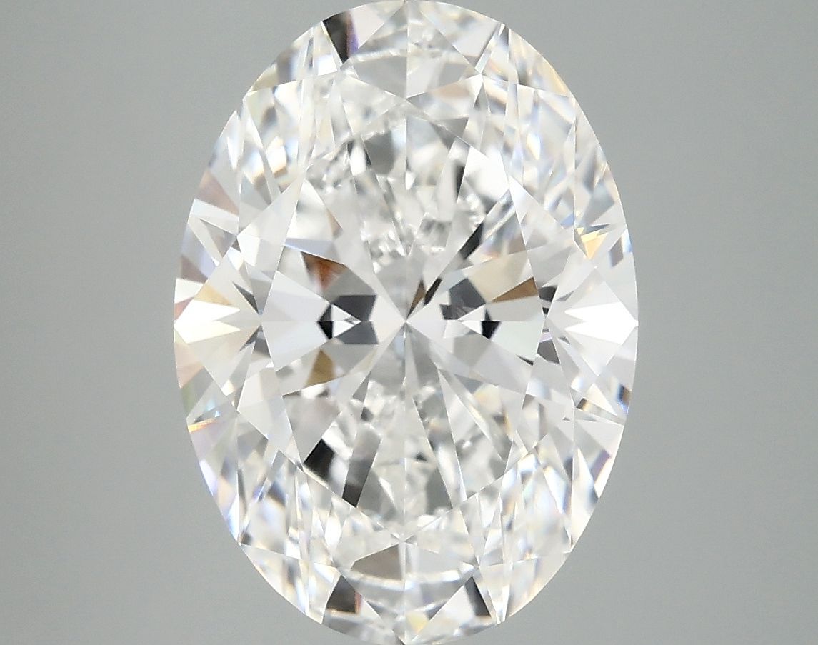 5.01 ct. oval Lab Grown Diamond front image