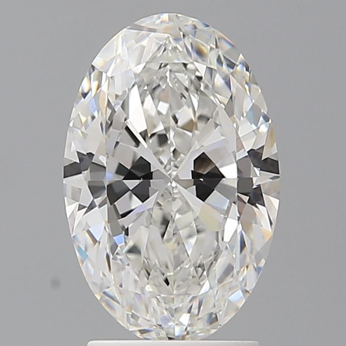 2.56 ct. oval Lab Grown Diamond front image