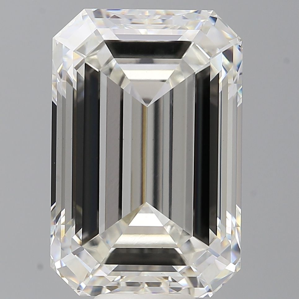 12.59 ct. emerald Lab Grown Diamond front image