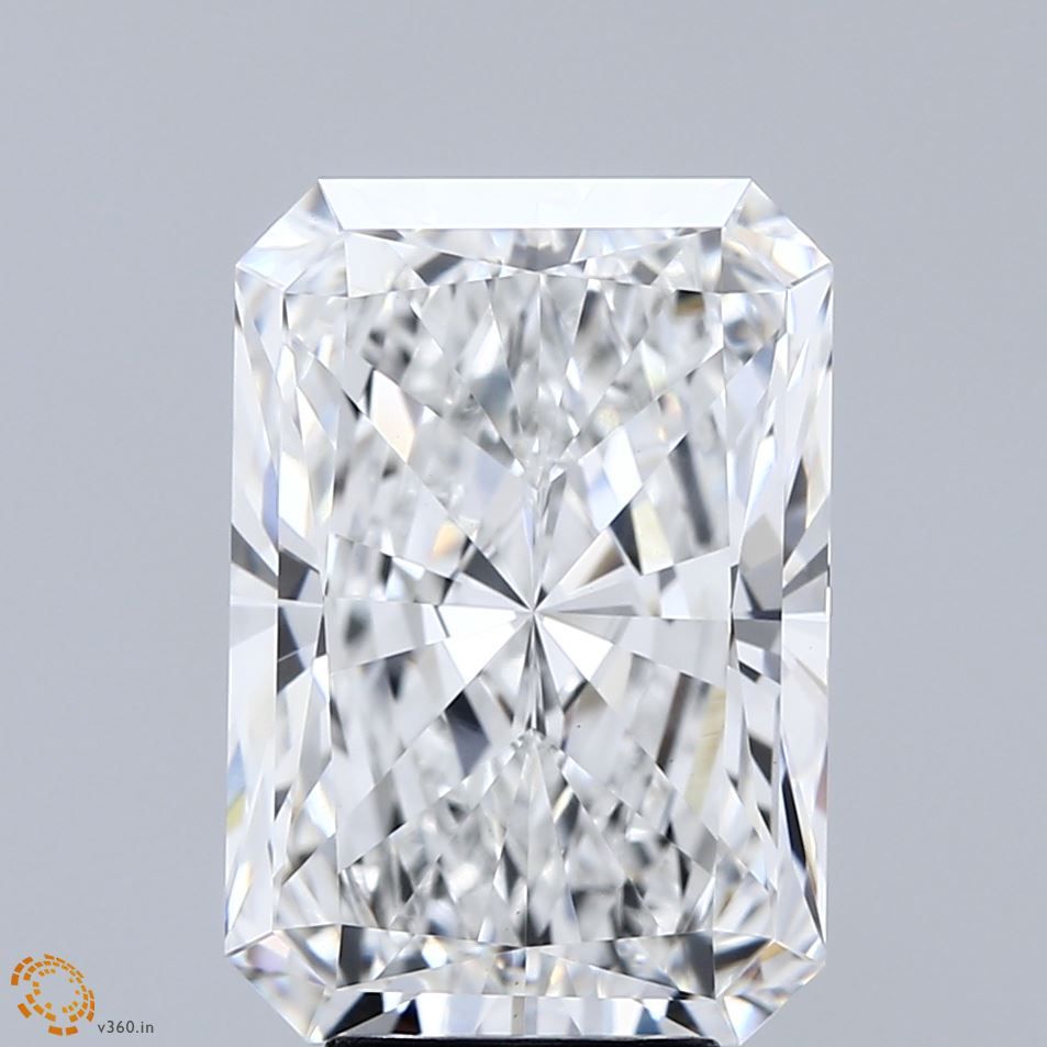 6.01 ct. radiant Lab Grown Diamond front image