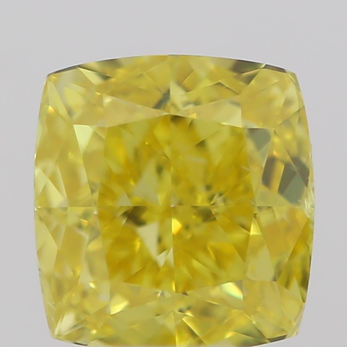 Diament 0.45 ct Fancy Vivid Yellow/VS2