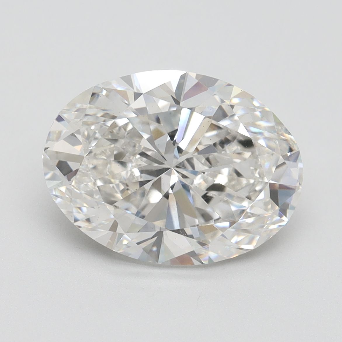4.03 ct. oval Lab Grown Diamond front image