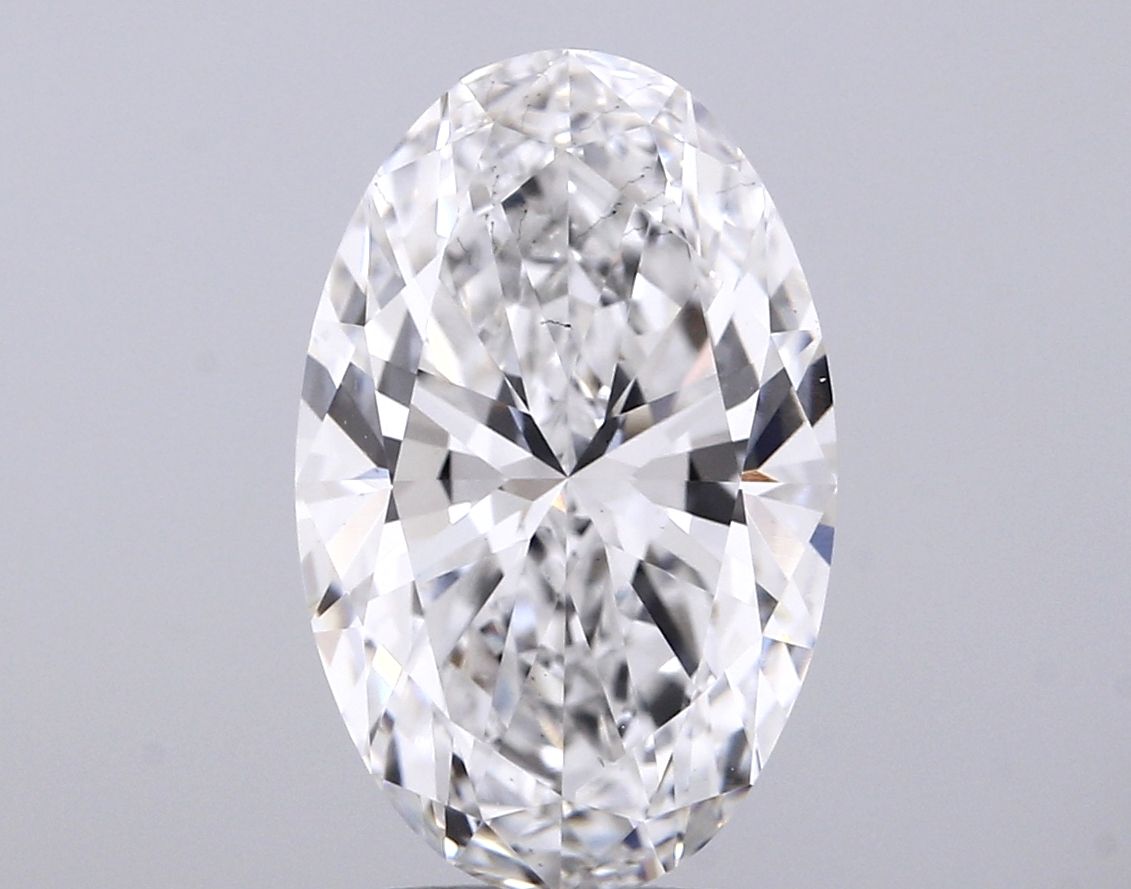 4.02 ct. oval Lab Grown Diamond front image