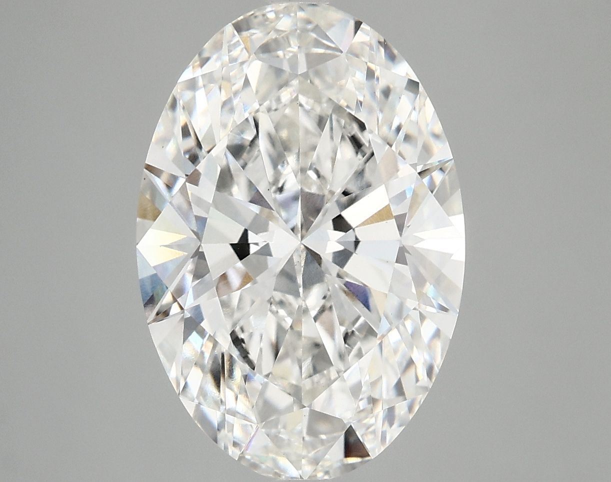 5.09 ct. oval Lab Grown Diamond front image