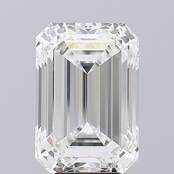 5.36 ct. emerald Lab Grown Diamond front image