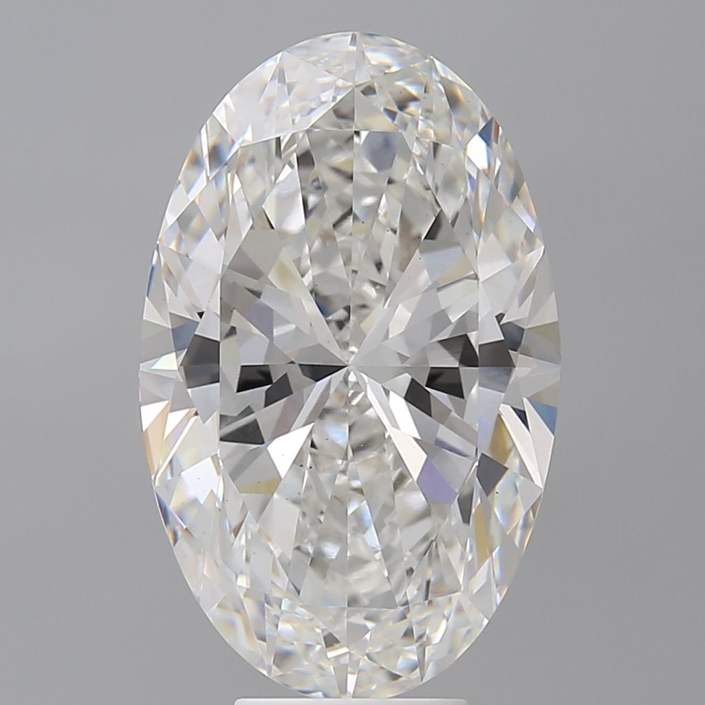 7.59 ct. oval Lab Grown Diamond front image