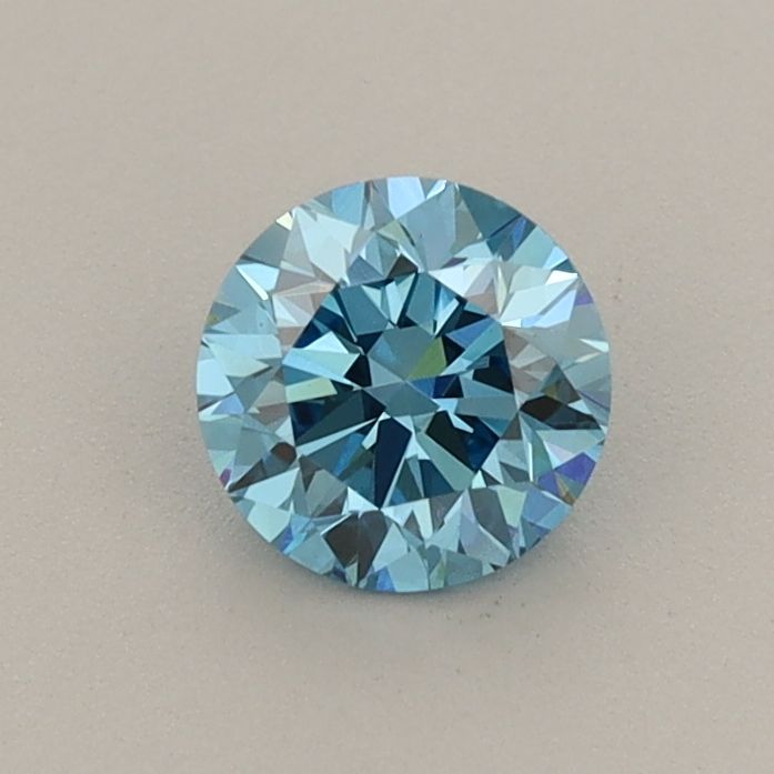 0.56 CT Fancy Vivid Blue ROUND