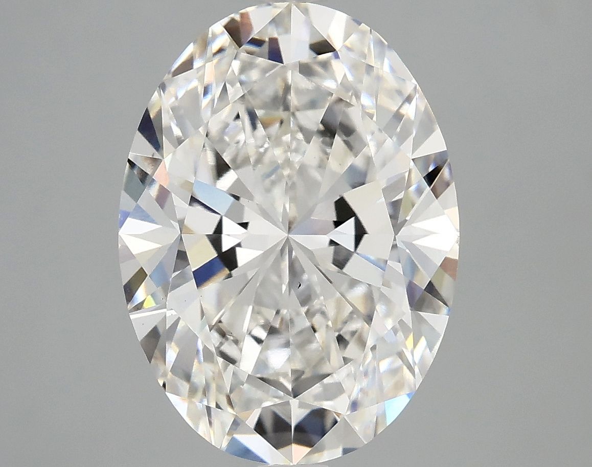 5.00 ct. oval Lab Grown Diamond front image