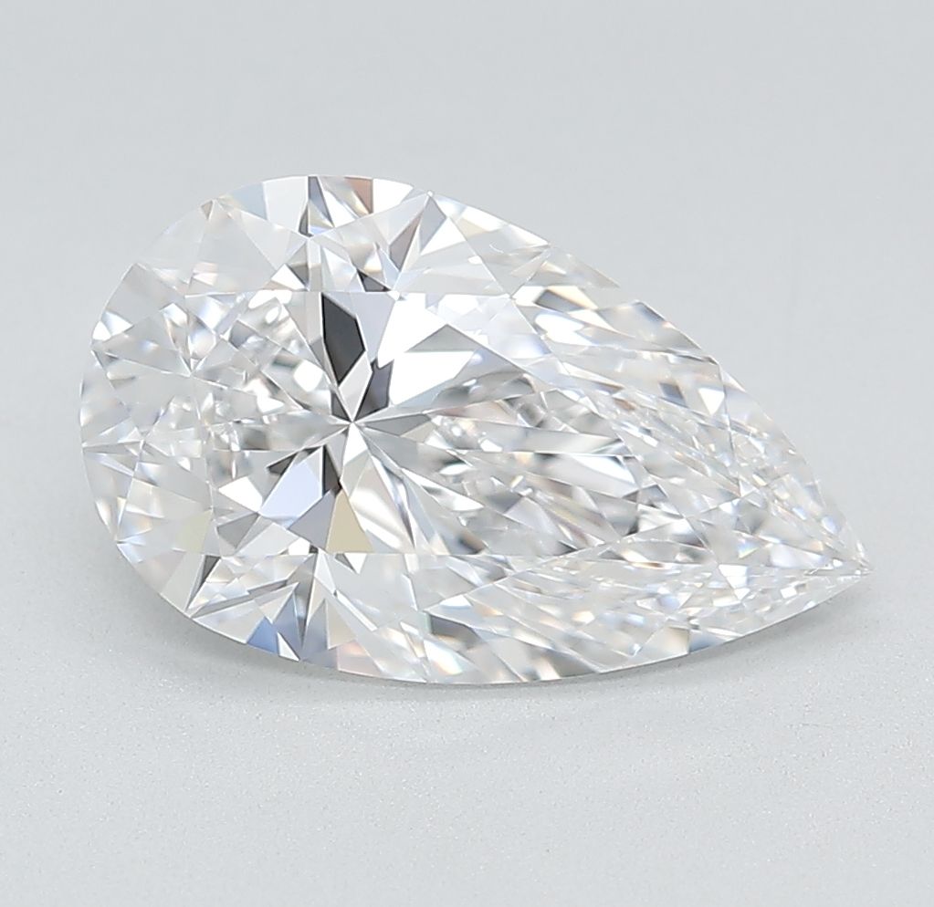 3.01 ct. pear Lab Grown Diamond front image
