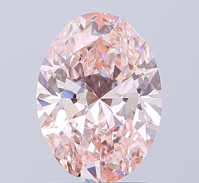 2.06 ct. oval Lab Grown Diamond front image