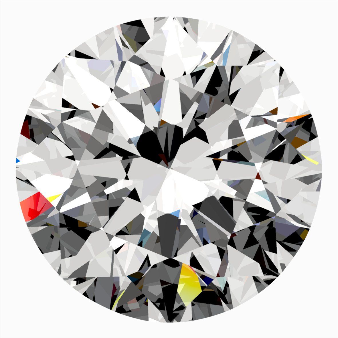 0.32 ct Round diamond