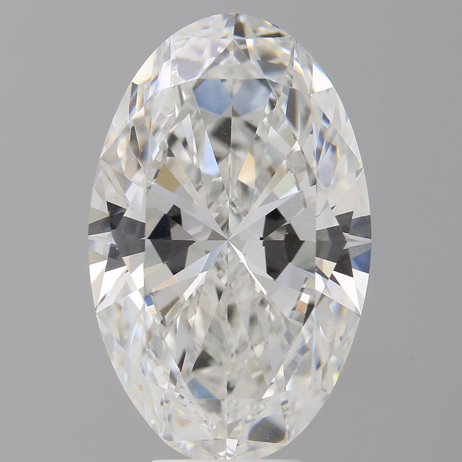 8.02 ct. oval Lab Grown Diamond front image