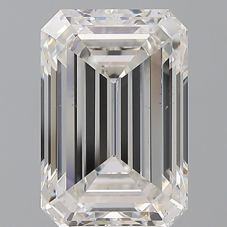 4.58 ct. emerald Lab Grown Diamond front image