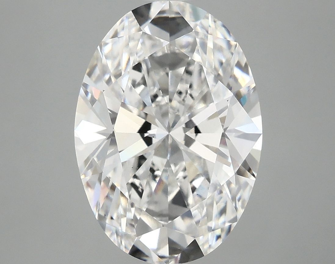 3.91 ct. oval Lab Grown Diamond front image