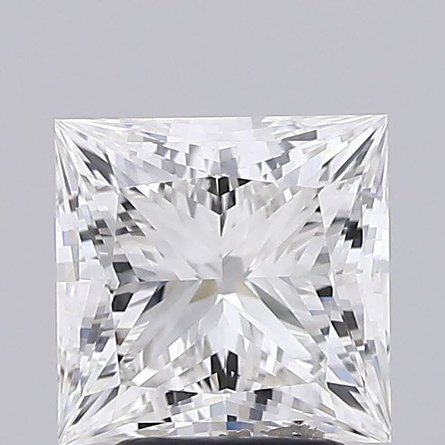 3.02 ct. princess Lab Grown Diamond front image