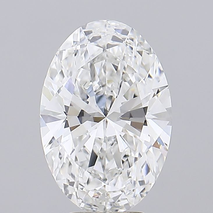 5.09 ct. oval Lab Grown Diamond front image