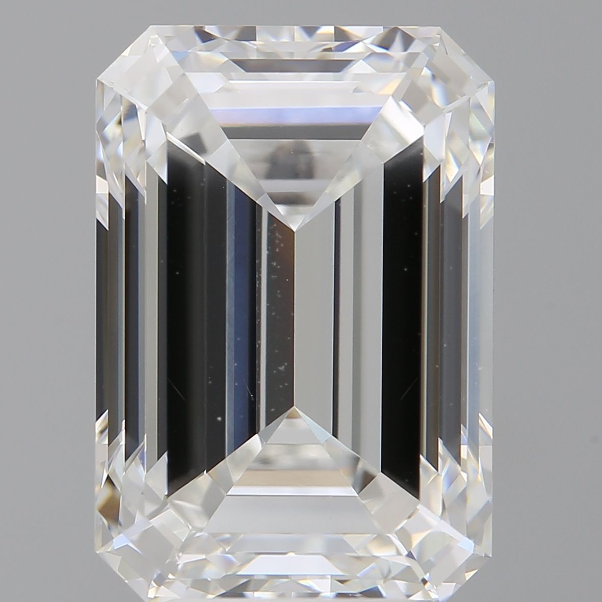 6.05 ct. emerald Lab Grown Diamond front image