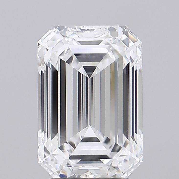 3.02 ct. emerald Lab Grown Diamond front image