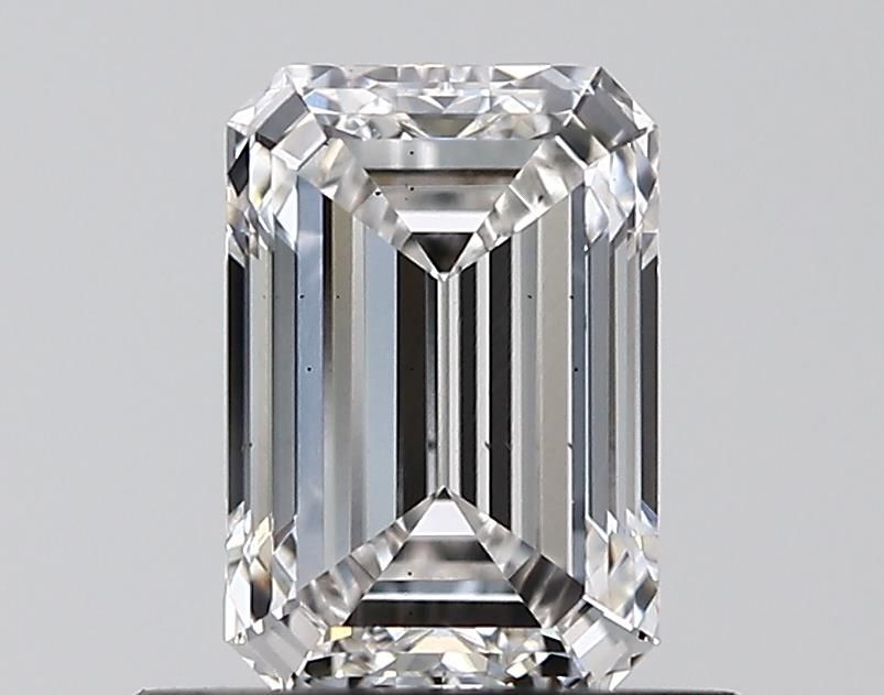 0.72 ct. emerald Lab Grown Diamond front image