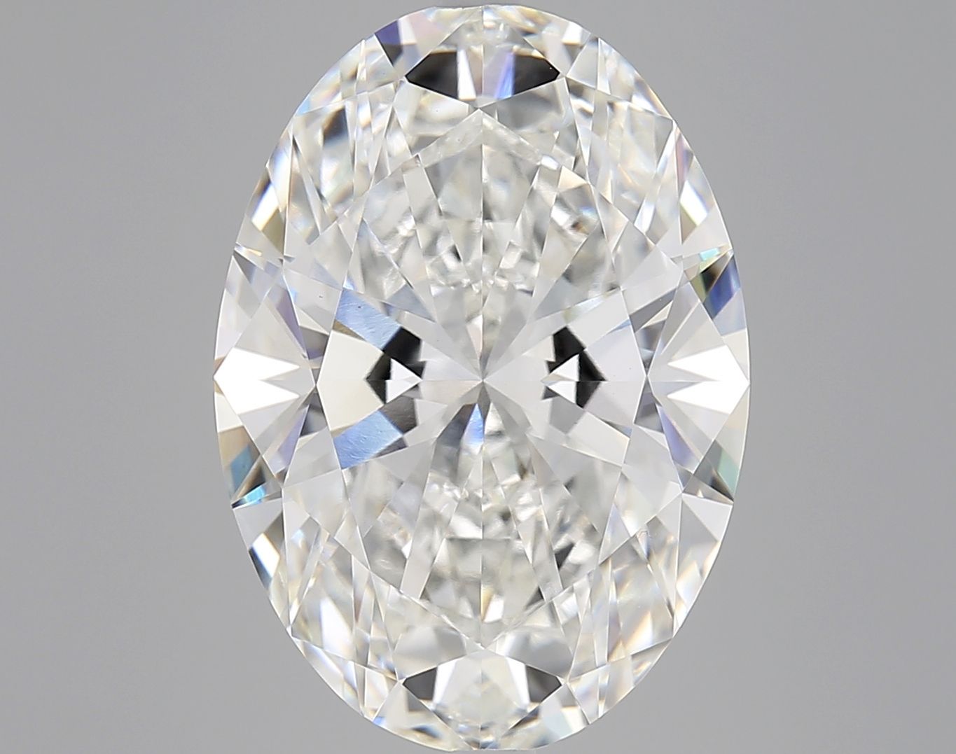 9.63 ct. oval Lab Grown Diamond front image