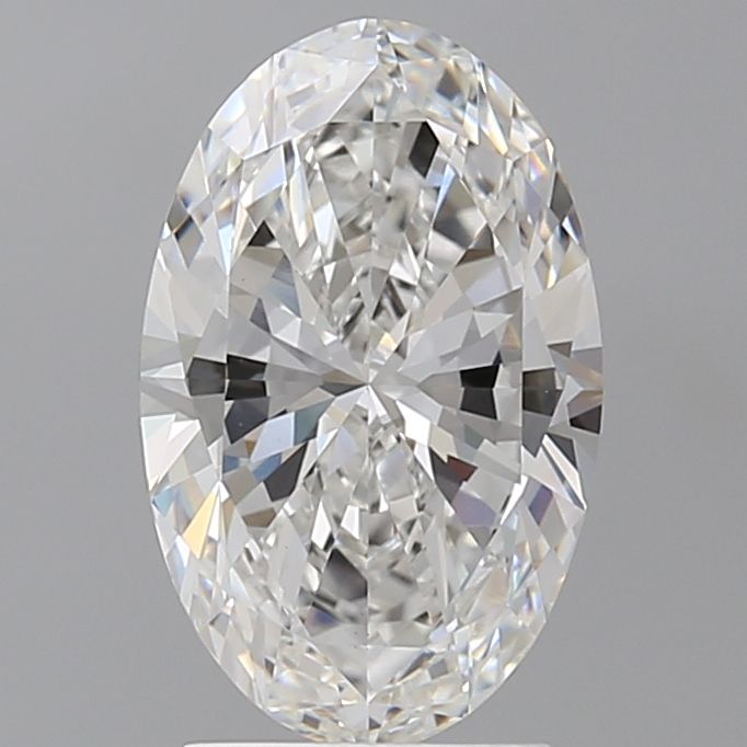 2.54 ct. oval Lab Grown Diamond front image