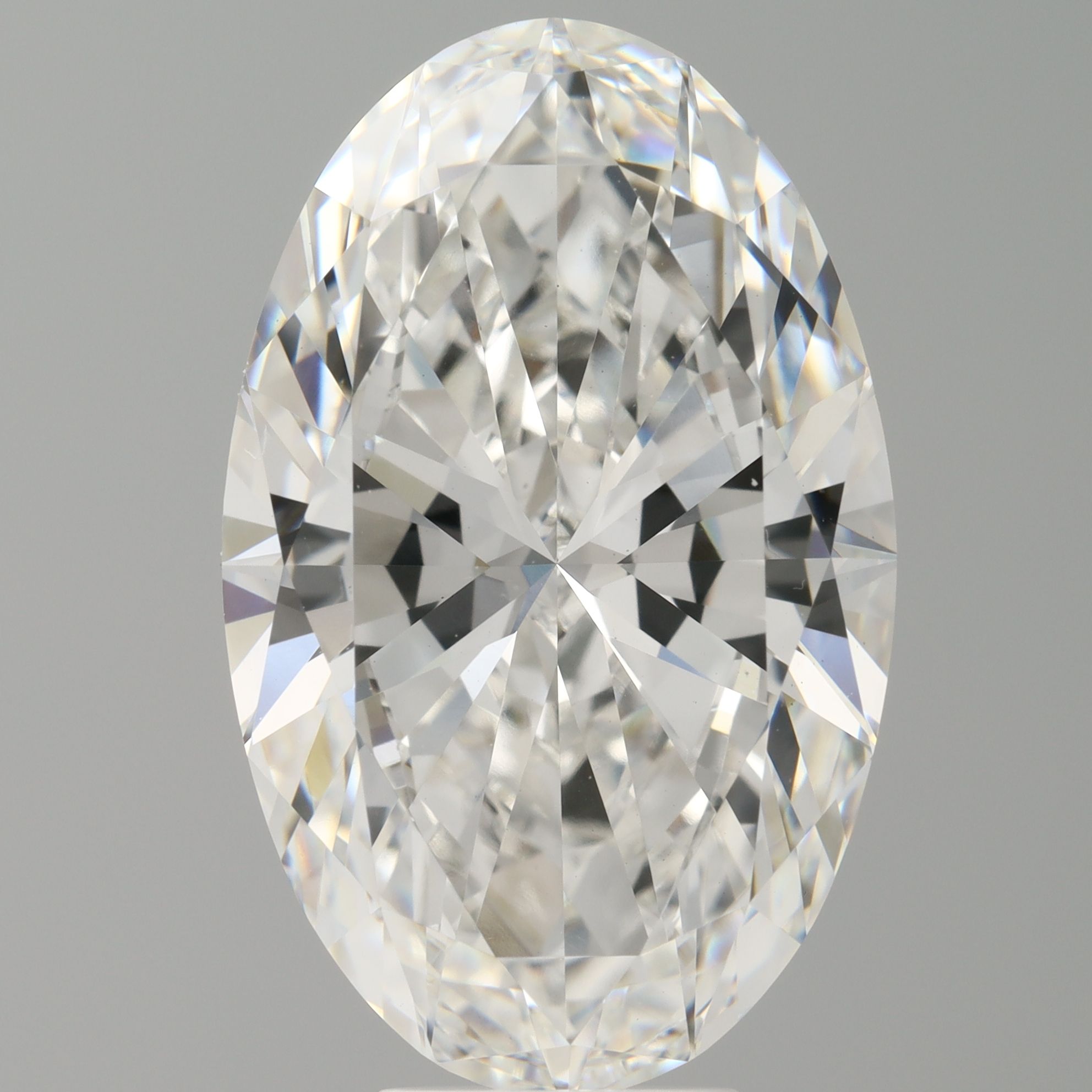 8.01 ct. oval Lab Grown Diamond front image