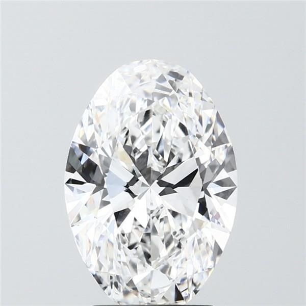 3.07 ct. oval Lab Grown Diamond front image