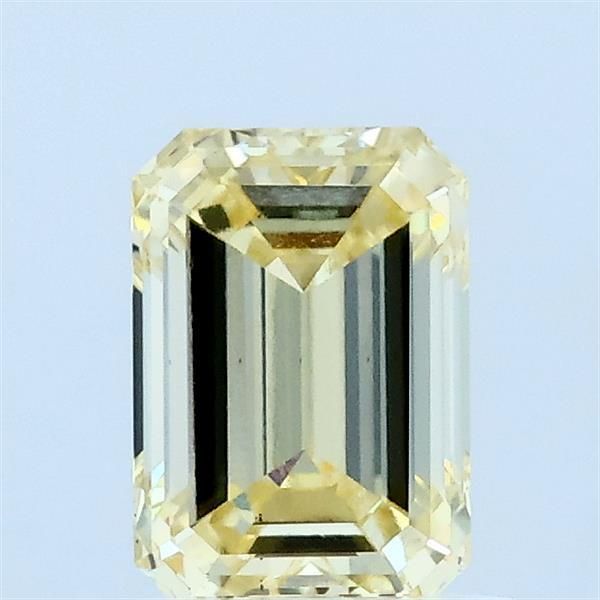 1.02 CT Fancy Light Yellow EMERALD