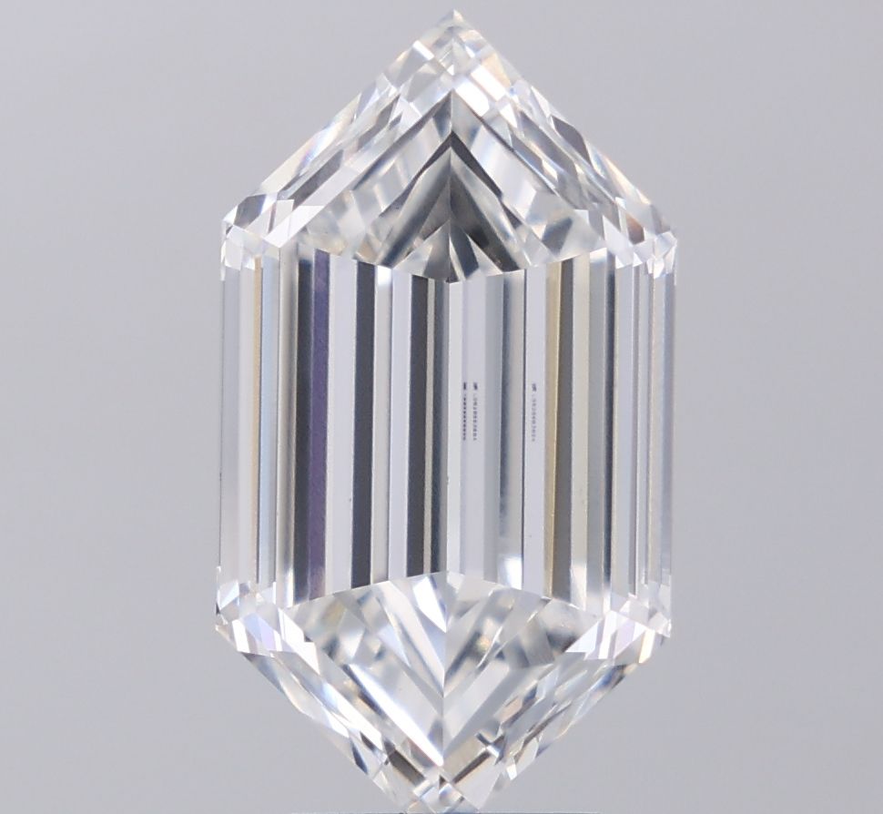 7.01 ct lab-grown Hexagonal Diamond
