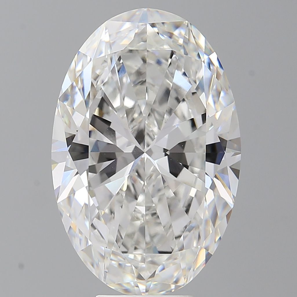 9.02 ct. oval Lab Grown Diamond front image