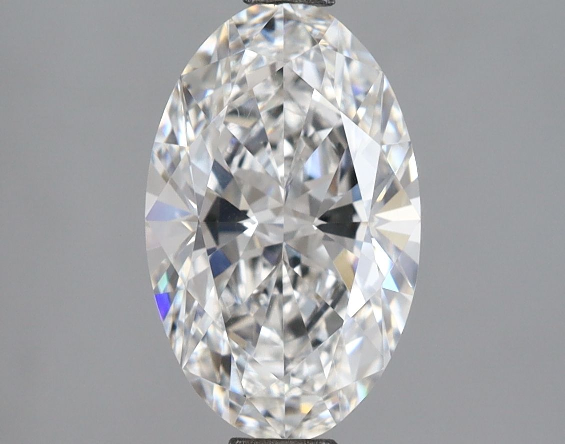 2.08 ct. oval Lab Grown Diamond front image