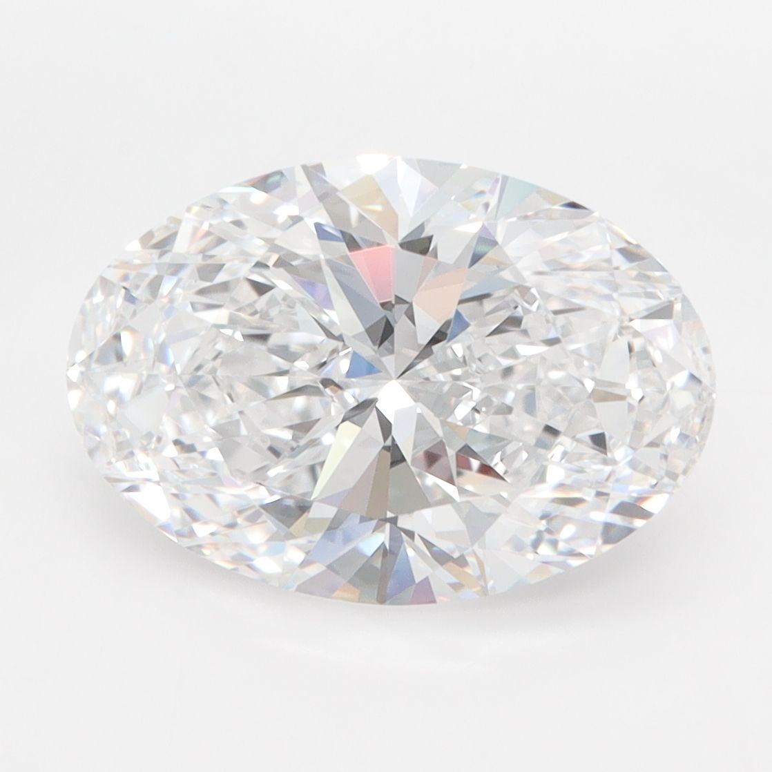 4.04 ct. oval Lab Grown Diamond front image